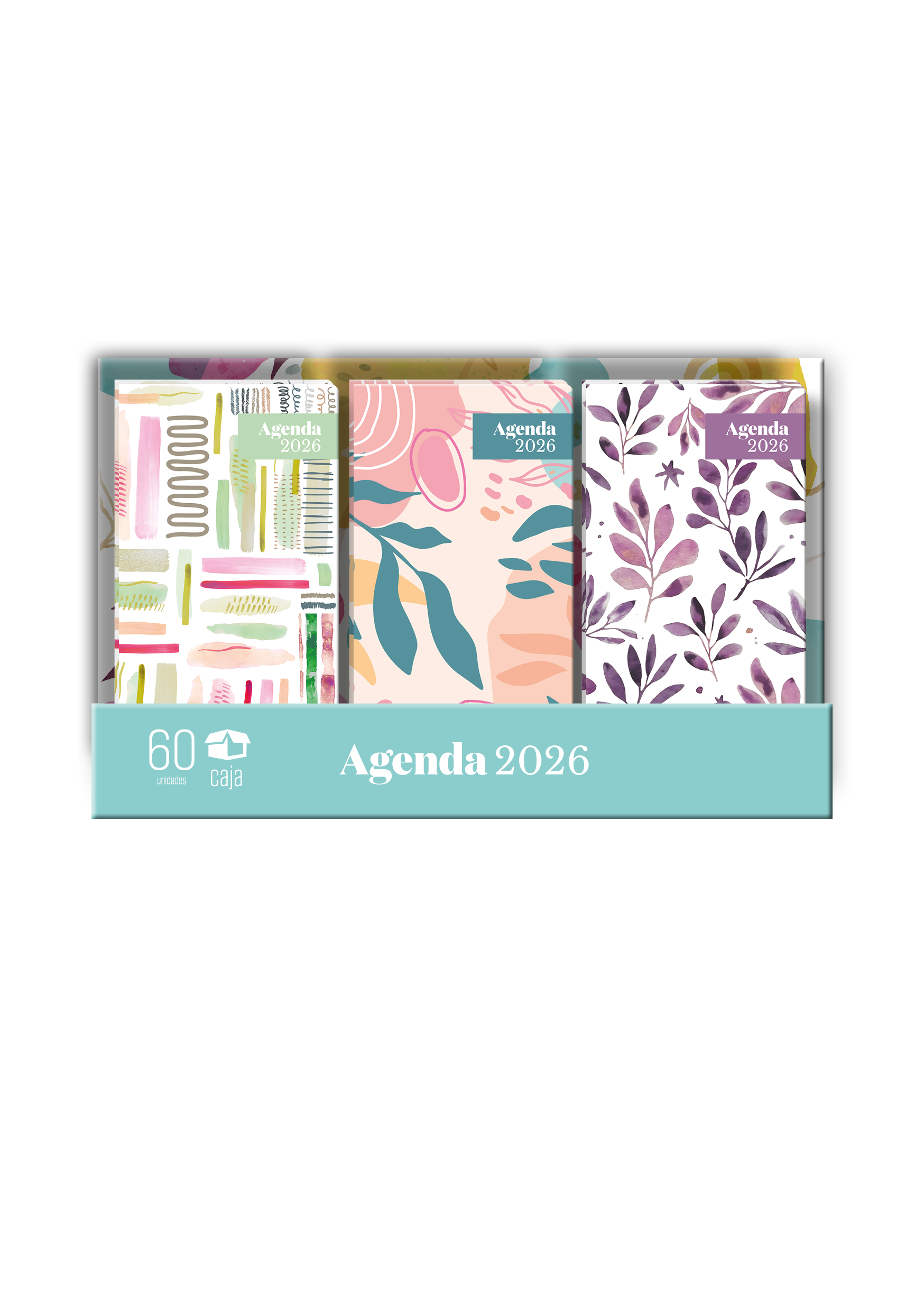 Display Agendas Pocket 2026 - 60 unidades - The Perfect Gift