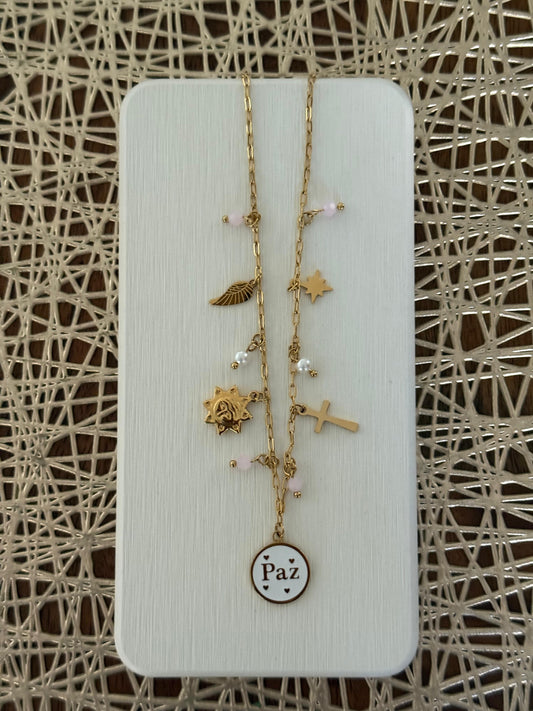 Set Collar y Zarcillos Paz - The Perfect Gift