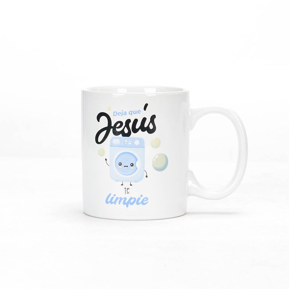 Taza Colección Comparte - Deja que Jesús te Limpie... - The Perfect Gift