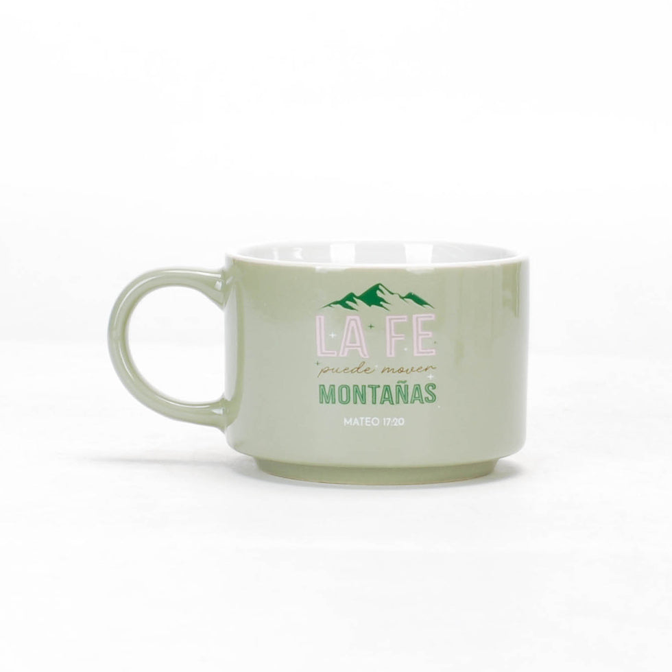 Taza y LLavero Coleccion Primor - La Fe Puede Mover Montañas - The Perfect Gift