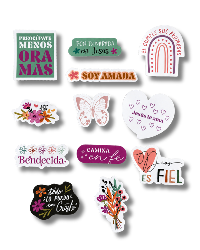 Set de Stickers | Fe y Promesas - The Perfect Gift