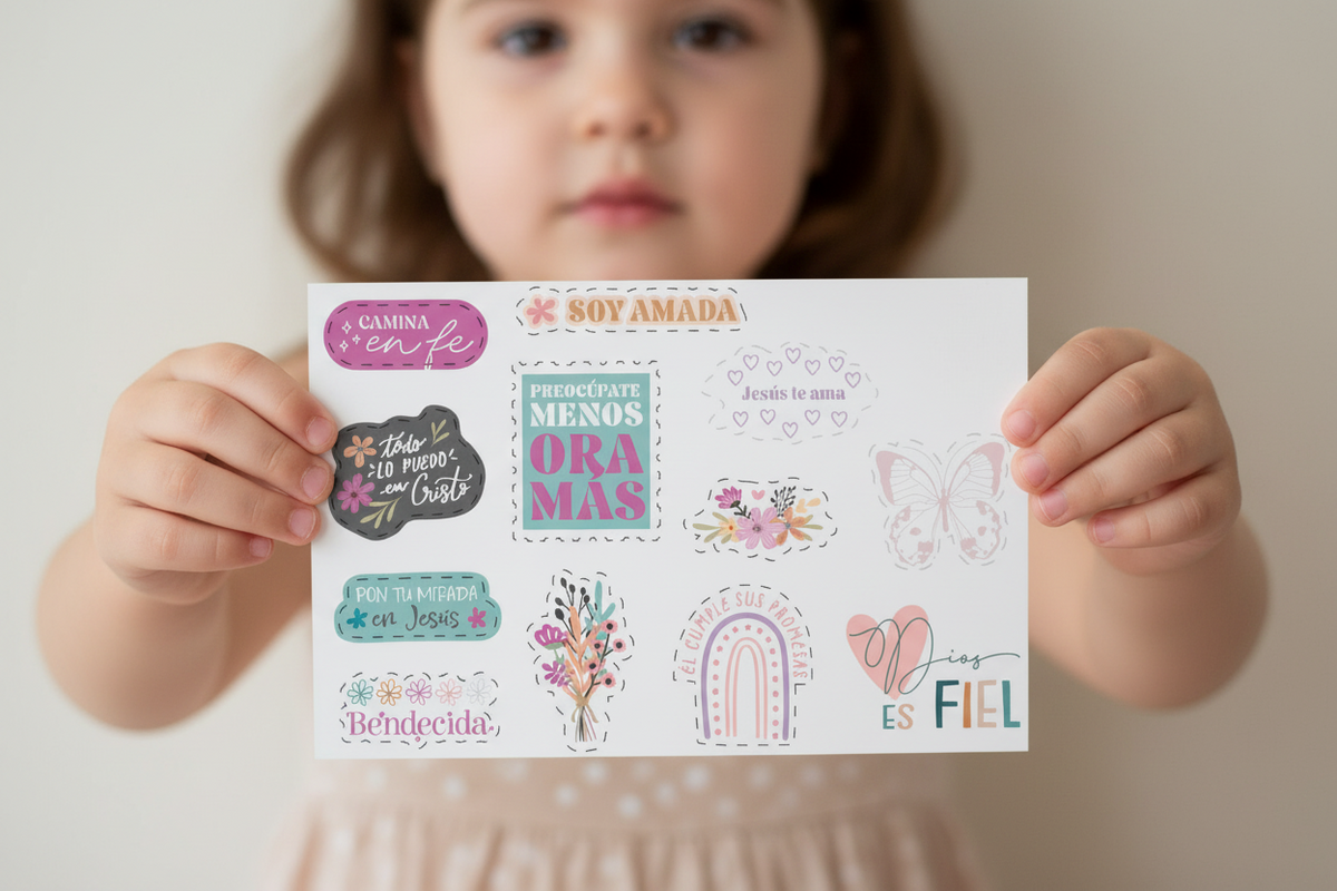 Set de Stickers | Fe y Promesas - The Perfect Gift