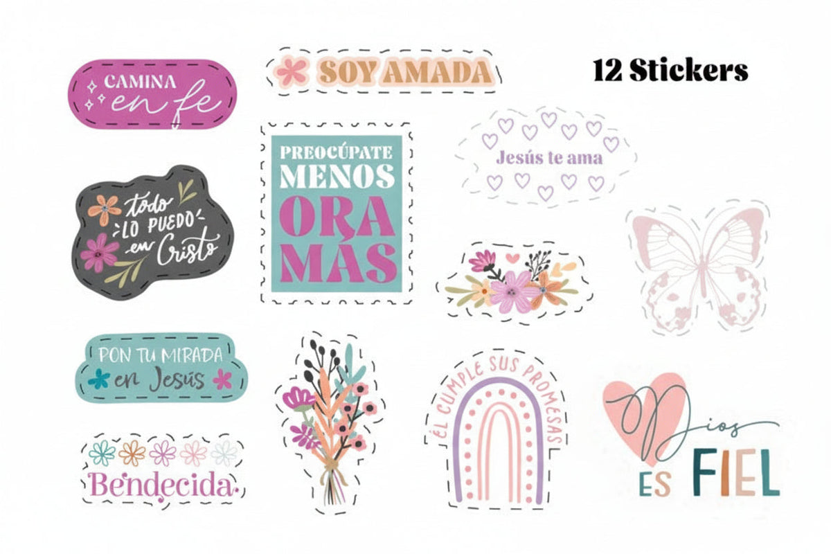 Set de Stickers | Fe y Promesas - The Perfect Gift