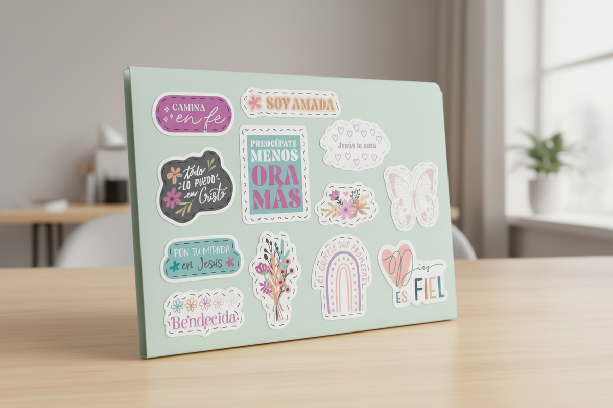 Set de Stickers | Fe y Promesas - The Perfect Gift