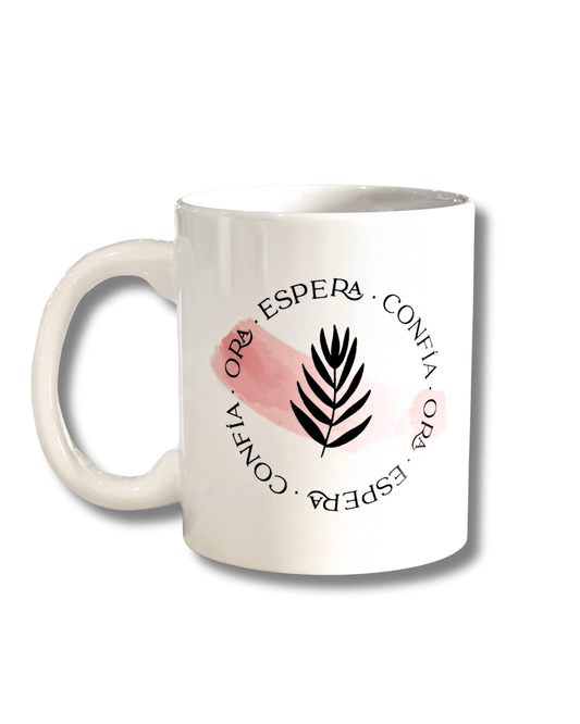 Ora Espera Confía | Taza Minimalista - The Perfect Gift