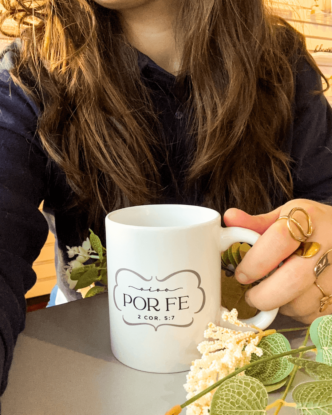Vivo por fe | Taza Minimalista - The Perfect Gift