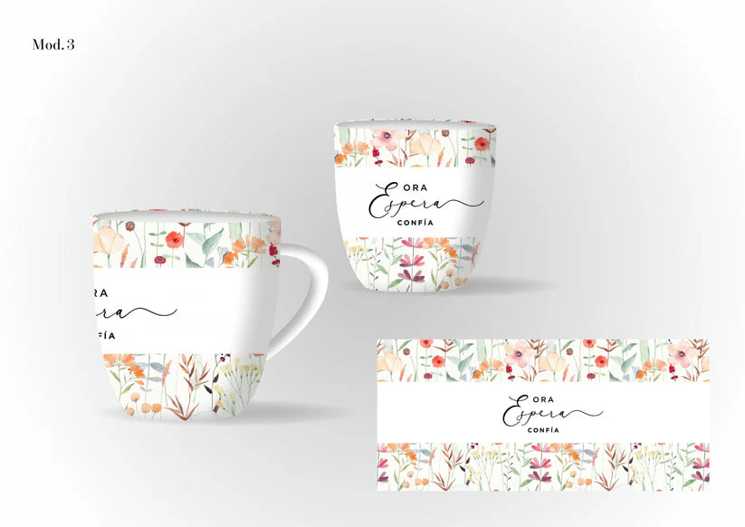 Set Coleccion Elegance de Journal y Taza Ora, Espera, Confia. - The Perfect Gift