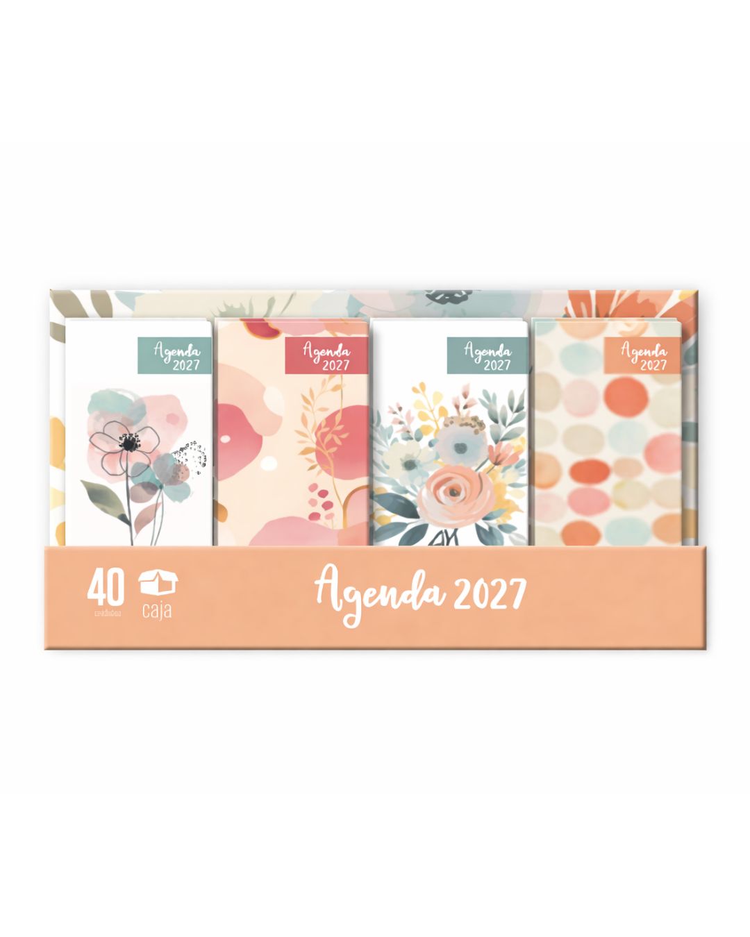Display Agendas Pocket 2027 - 40 unidades - The Perfect Gift