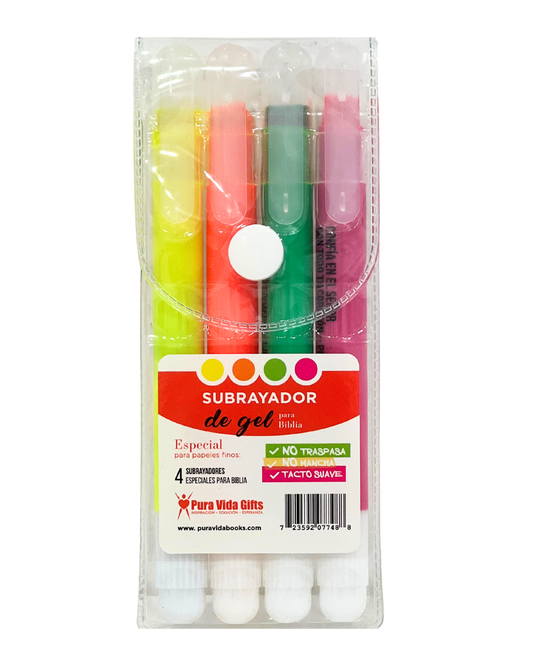 Subrayadores de gel para la Biblia (Highlighters) - The Perfect Gift