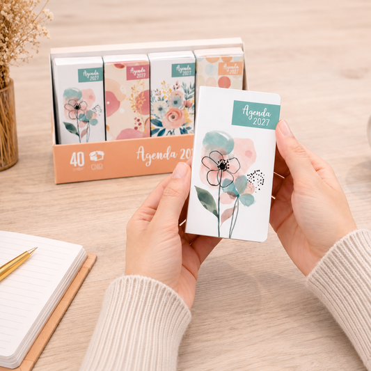 Display Agendas Pocket 2027 - 40 unidades - The Perfect Gift