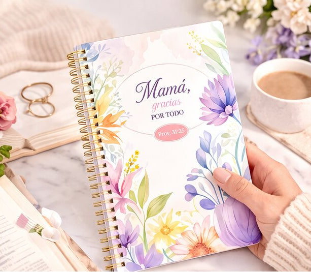 Pack libreta anillada con bolígrafo. Mamá 2 - The Perfect Gift