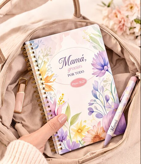Pack libreta anillada con bolígrafo. Mamá 2 - The Perfect Gift