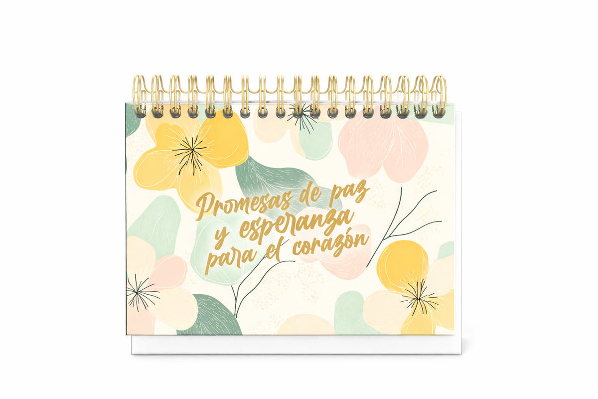 Calendario Perpetuo de mesa - Promesas de Paz y Esperanza - The Perfect Gift