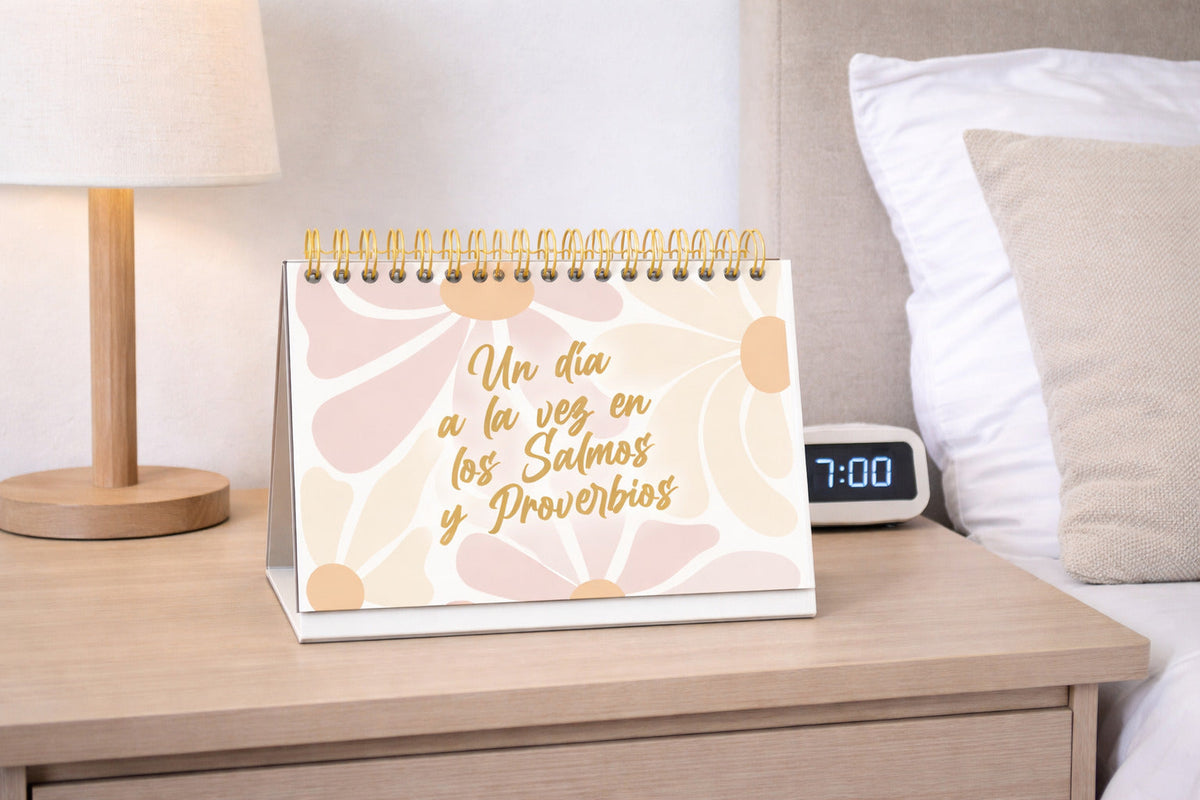 Calendario Perpetuo de mesa - Un dia a la vez Salmos y Proverbios - The Perfect Gift
