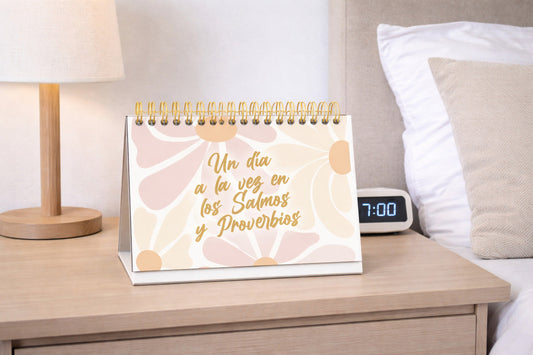 Calendario Perpetuo de mesa - Un dia a la vez Salmos y Proverbios - The Perfect Gift