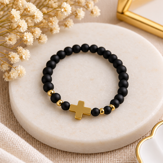 Pulsera Fe Dorada