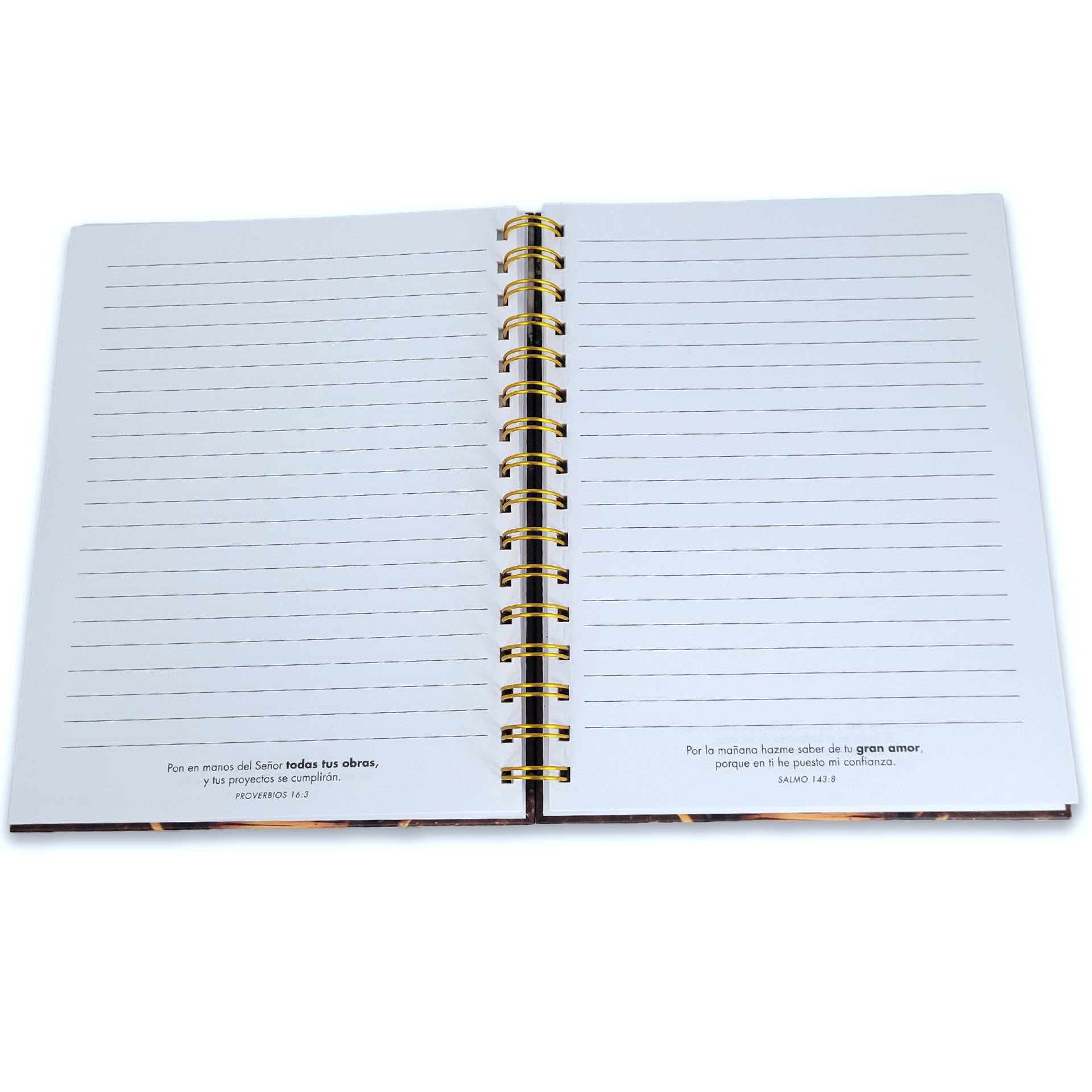 Journal Espiral con Elastico: Siervo Fiel - The Perfect Gift