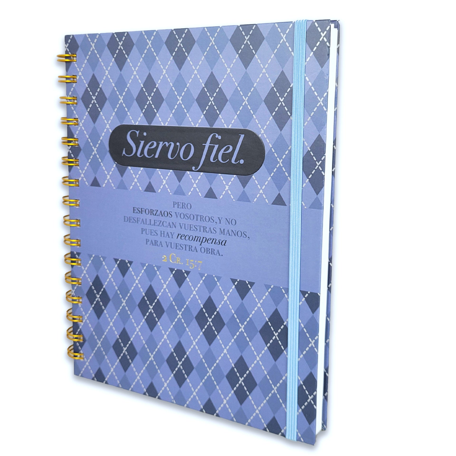 Journal Espiral con Elastico: Siervo Fiel - The Perfect Gift
