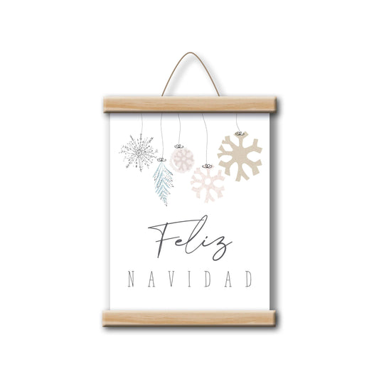 Cuadro Canvas Scroll - Feliz Navidad - The Perfect Gift