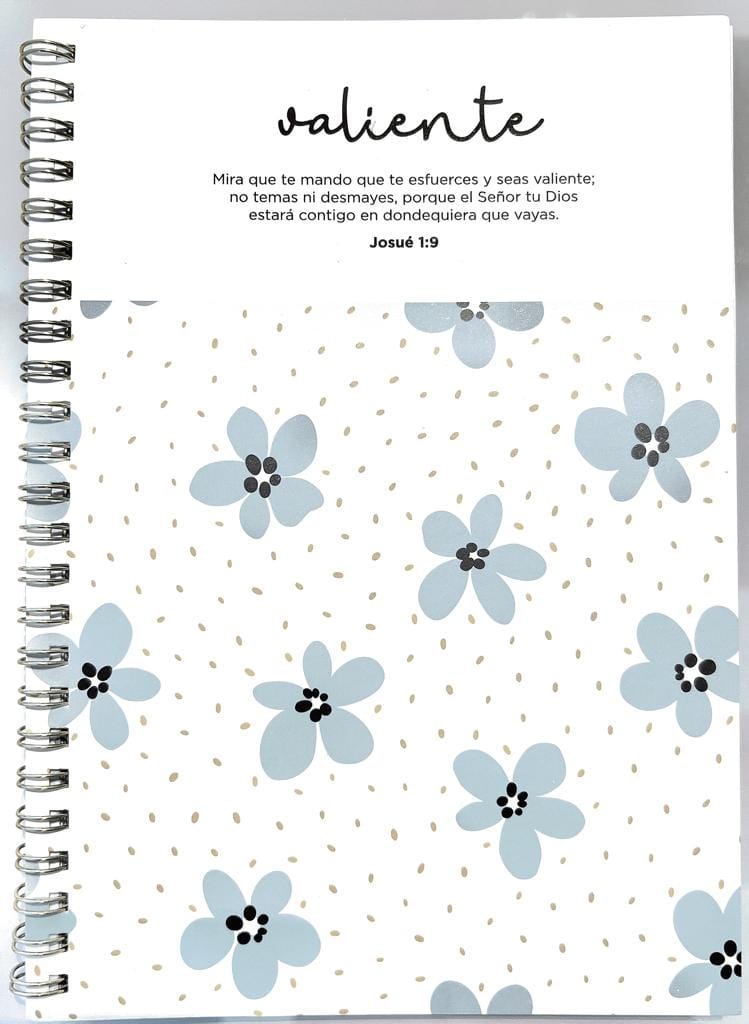 Valiente - Libretas Lineas Flores II - The Perfect Gift