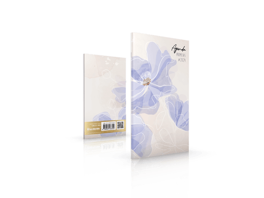 Agenda Pocket 2024 - Floral Lila - The Perfect Gift