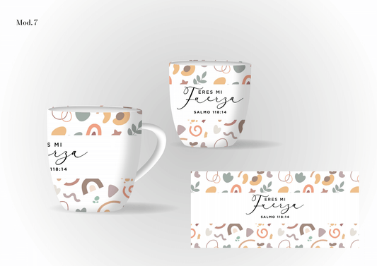 Tazas Elegance 2024 - Eres Mi Fuerza - The Perfect Gift